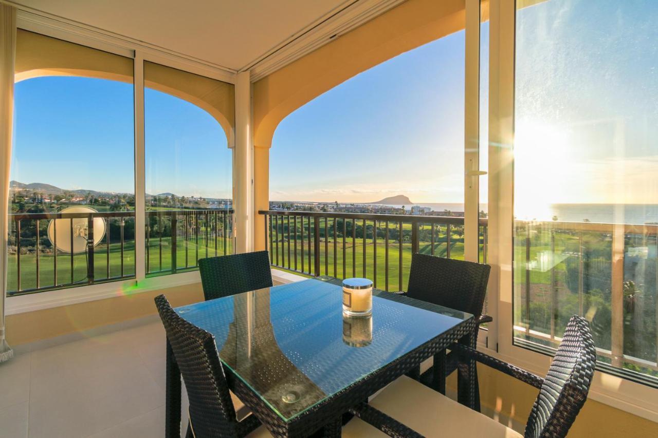 Golf View Apartment - Stunning Ocean View Golf Del Sur San Miguel de Abona Dış mekan fotoğraf