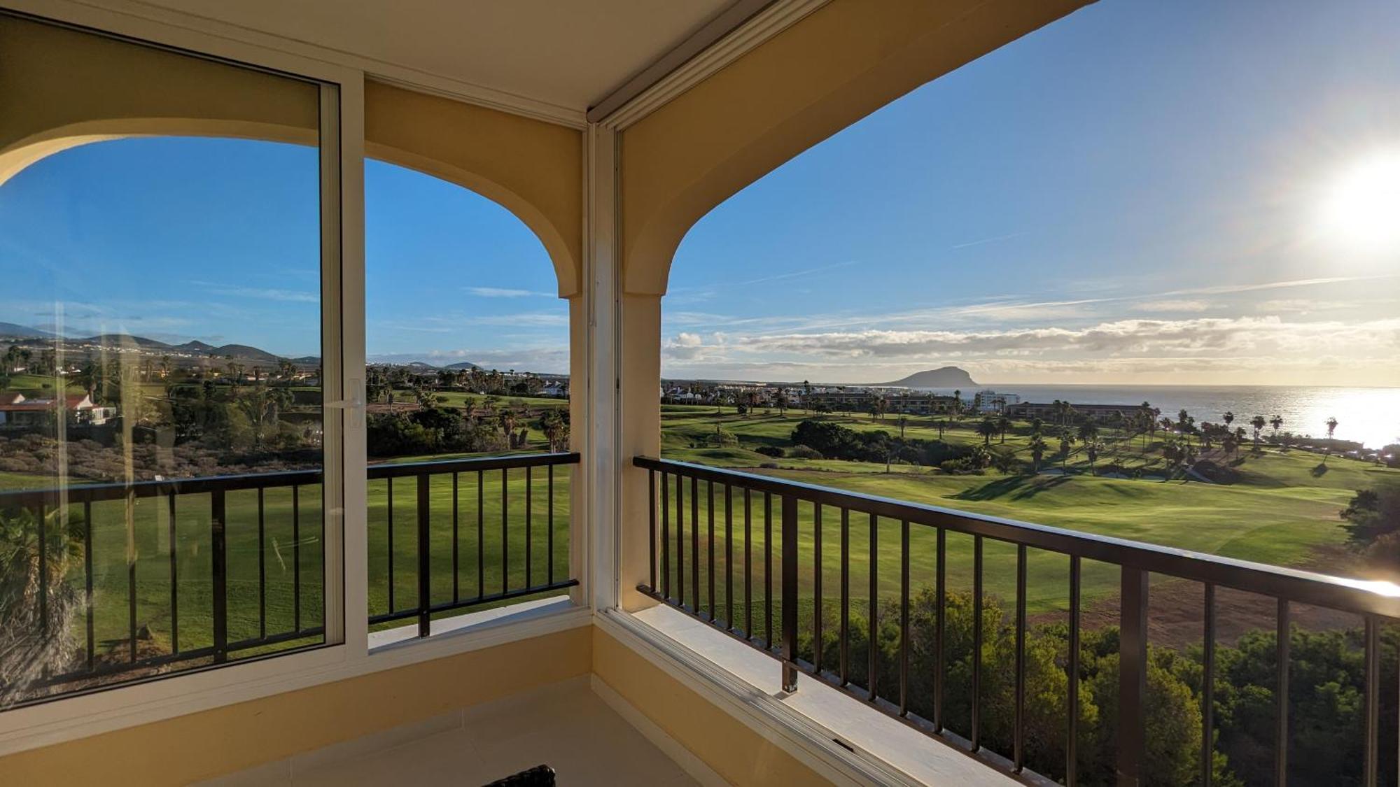 Golf View Apartment - Stunning Ocean View Golf Del Sur San Miguel de Abona Dış mekan fotoğraf